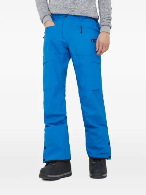 PICTURE logo-detail zip-pocket trousers Blue MPT146