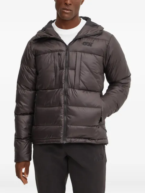 PICTURE hooded padded jacket Brown SMT0150