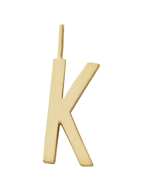 Design letters k charm necklace Gold 90201544K
