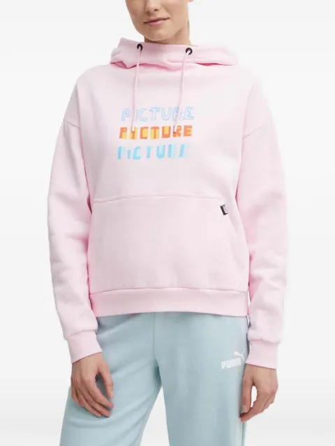 PICTURE long-sleeve hoodie Pink WSW335