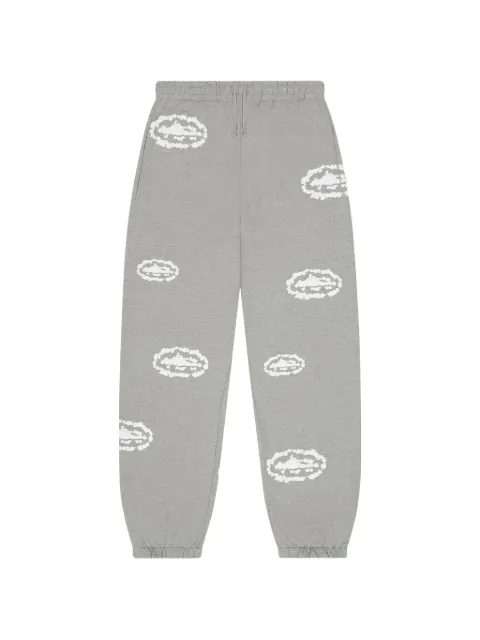 CORTEIZ x Denim Tears Island Wreath track pants Grey CRTZDTSPGRY