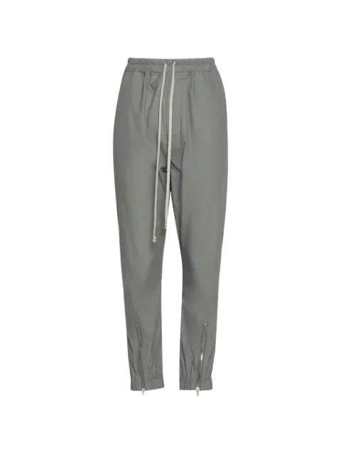 Rick Owens Tecuatl zipped track pants Grey RP01F6320P