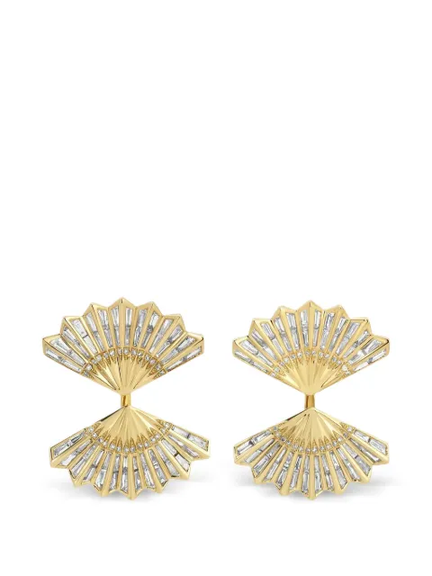 Anita Ko Fan diamond earrings Gold AKEBDFANYG