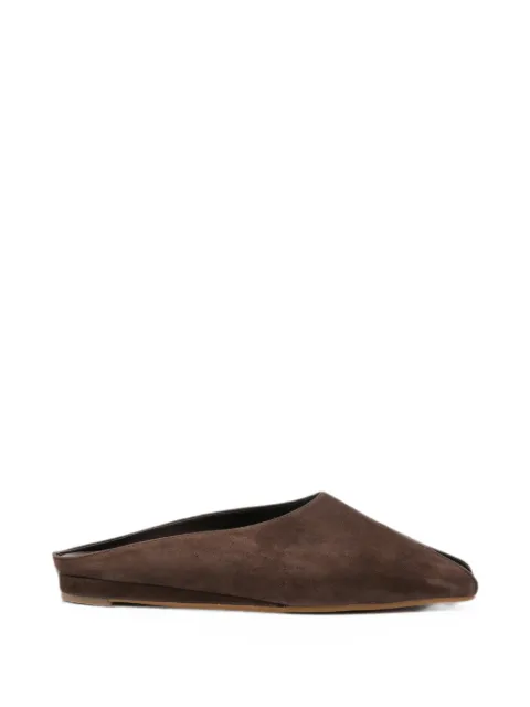 biancadi suede peep-toe sandals Brown 315