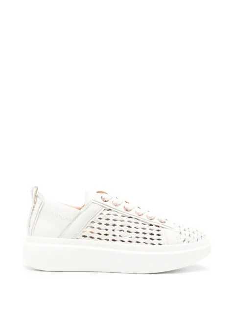 Alexander Smith Wembley leather sneakers White WYW0075