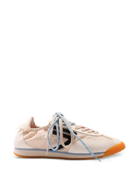 Puraai Panther panelled sneakers Neutrals PU602P036