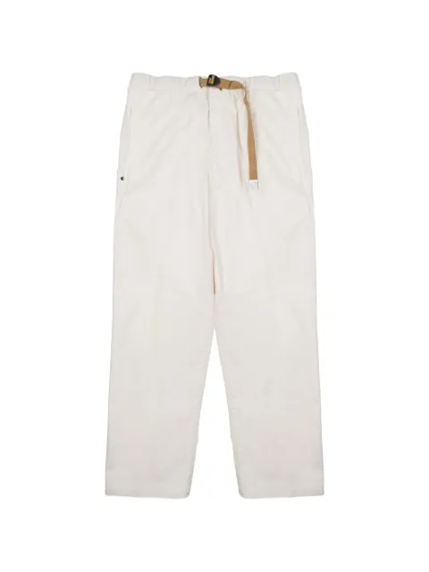 White Sand belted straight-leg trousers White 26SU68