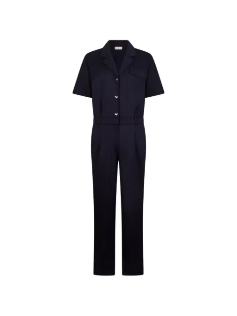 LIU JO milanese stitch jumpsuit Blue TA6021JS182