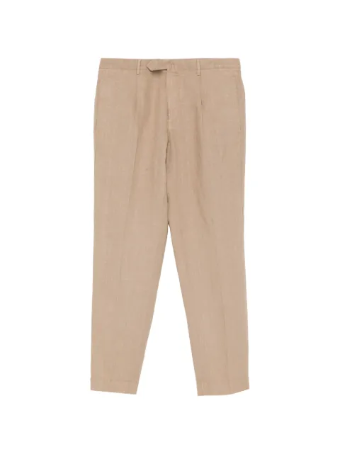 Dell'oglio pleated trousers Brown PL01TCR3434