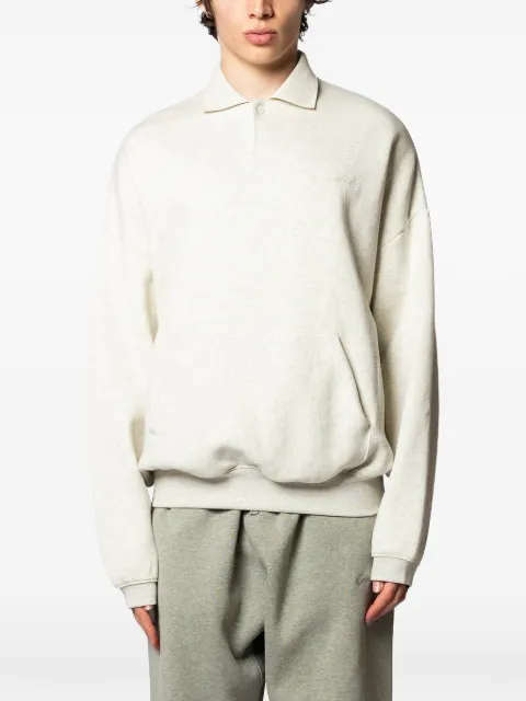 FEAR OF GOD ESSENTIALS Essentials polo-collar sweatshirt Neutrals 192SP264374F