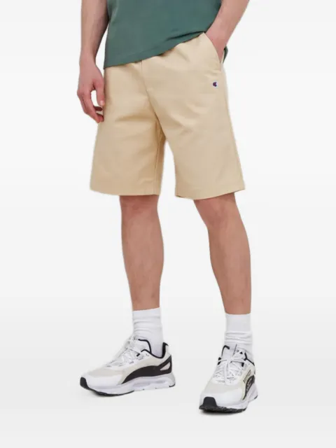 Champion drawstring logo shorts Neutrals 217239