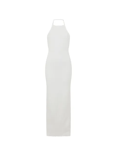 Jacquemus The Tablier knit dress White DRW00829AK00307