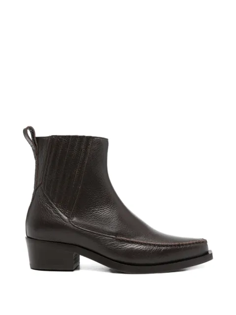 NULLUS whipstitch chelsea boots Brown FNULMWST205109