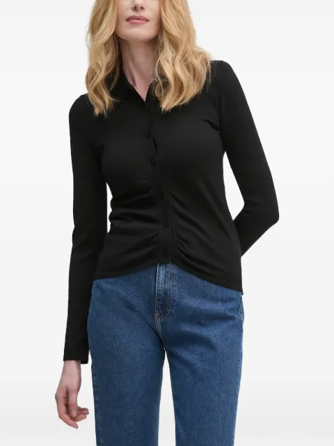 Sisley long-sleeve buttoned cardigan Black 1WTHM500K