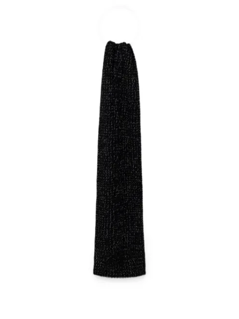 Silvian Heach knitted scarf Black GPA24357SC