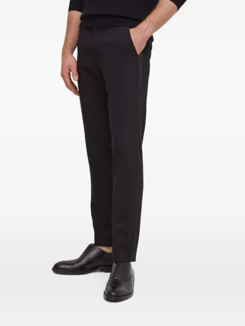Benetton side-stripe tailored trousers Black 4RLGUF03O100