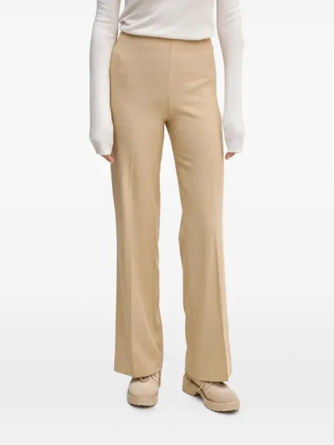 Benetton zip straight trousers Neutrals 4962DF01Z