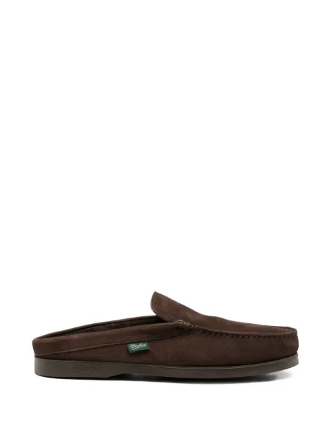 Paraboot suede mules Brown 142234MARRON