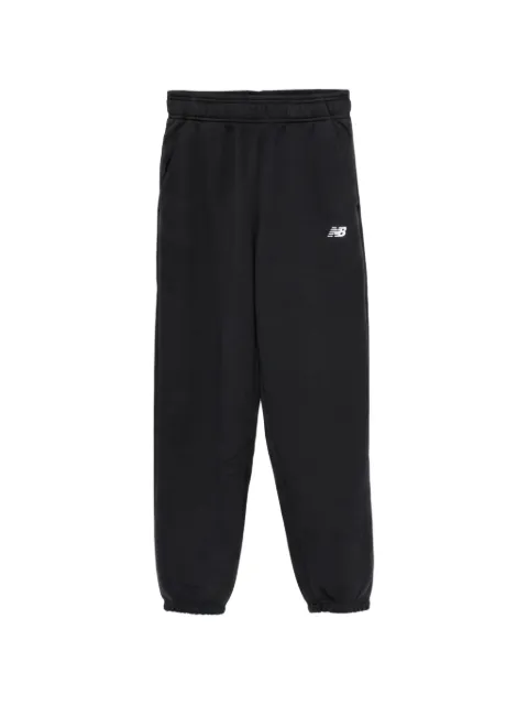 New Balance logo-detail track pants Black WP41502