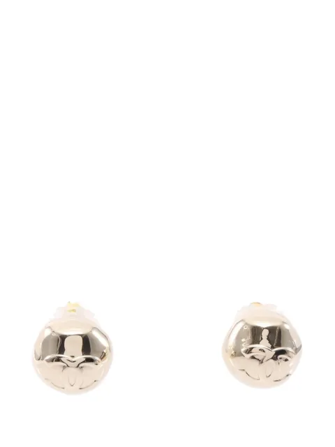 CHANEL Pre-Owned 2025 CC Gold Plated Round Earrings costume earrings Gold PHXSWCZCF9P5ZAYZ