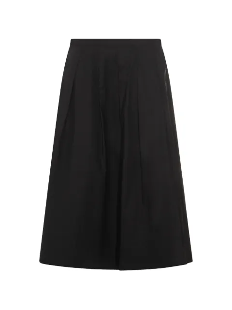 Nine In The Morning A-line midi skirt Black NX01G26