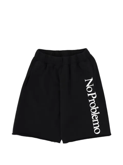 NO PROBLEMO logo-detail shorts Black NP3005605BLACK