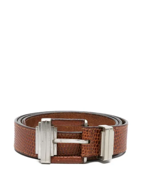 Versace Pre-Owned 1990s leather belt Brown VE150AUT