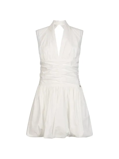 LIU JO short dress with cut-out detail White WA6241T4853