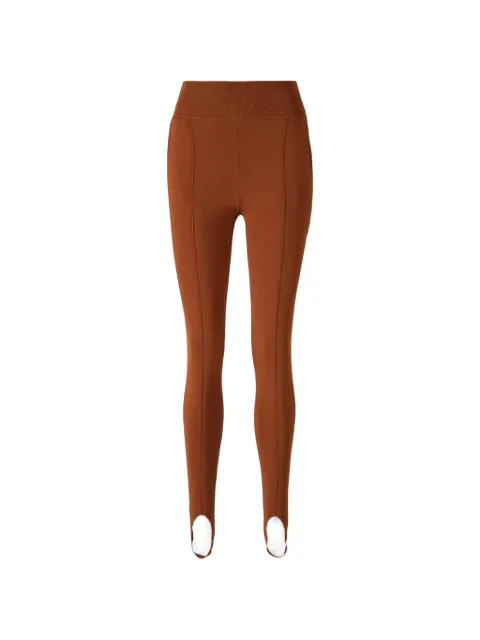 Chloé jacquard stirrup trousers Brown CH26UMT07731