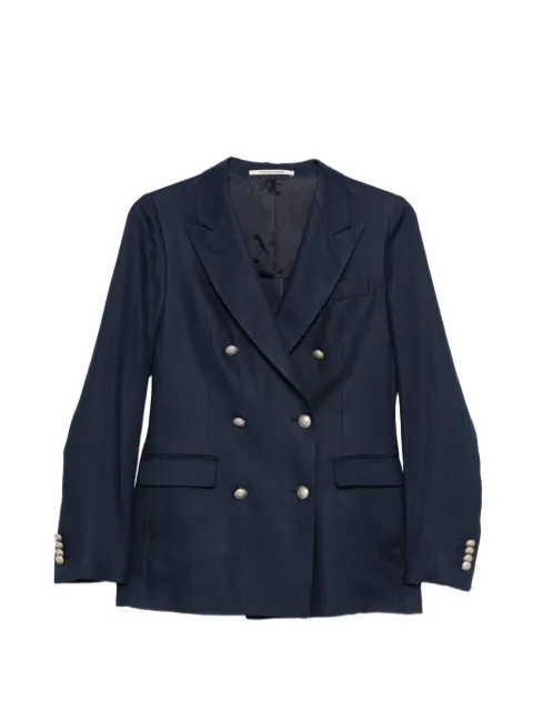Tagliatore double-breasted blazer Blue JPARIGI10B340021