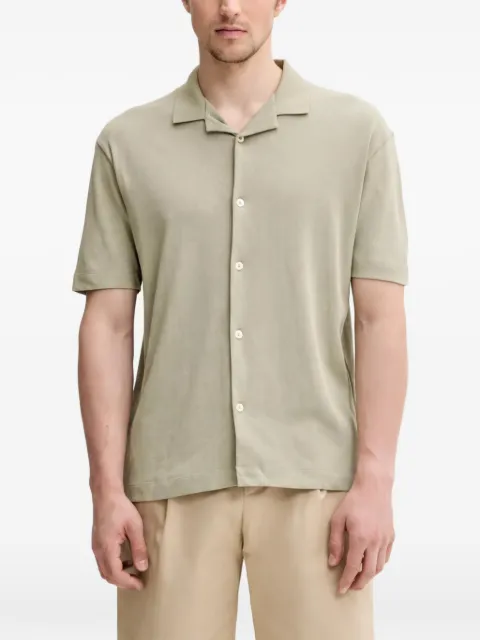 Marc O'Polo buttoned collar shirt Green 523209153068