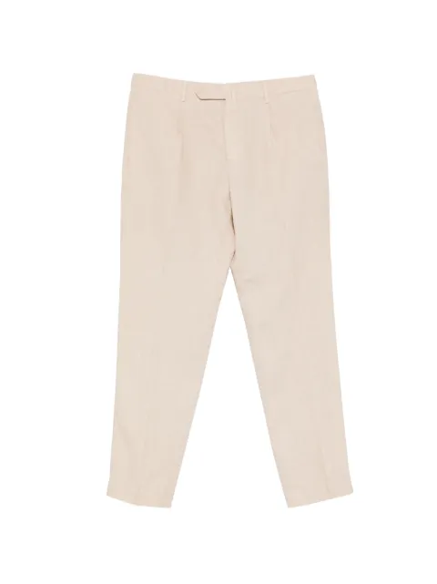 Dell'oglio pleated trousers Neutrals PL01TCR3434