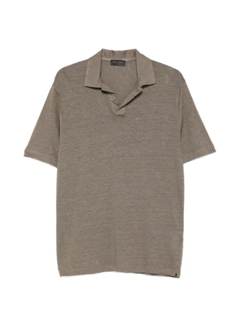 Dell'oglio V-neck T-shirt Brown PLMCSKITJERLIN