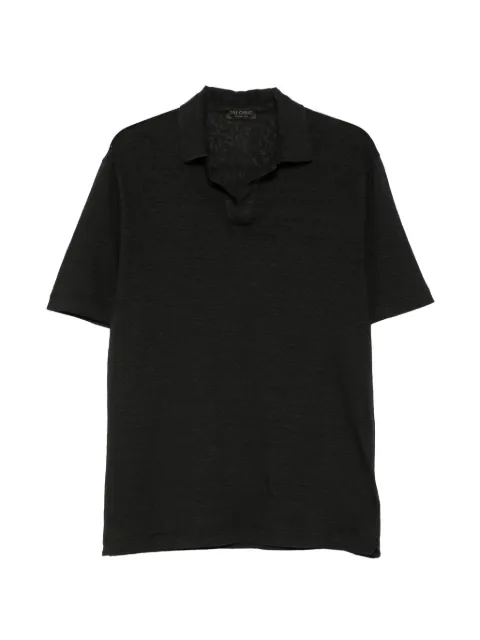 Dell'oglio V-neck T-shirt Black PLMCSKITJERLIN