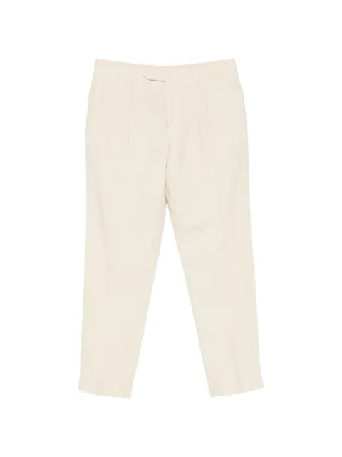 Dell'oglio pleated trousers Neutrals PL01TCR3434