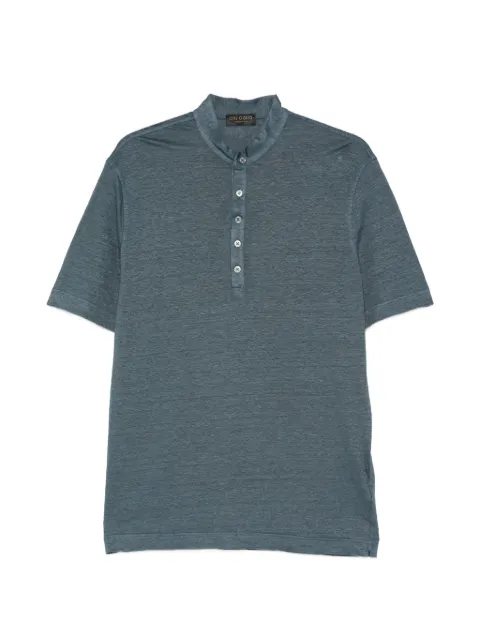 Dell'oglio button-down T-shirt Blue COMC5BJERLIN