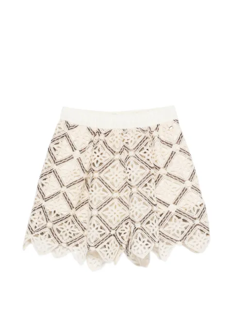 Herno elastic-waistband shorts Neutrals PT000251D13295
