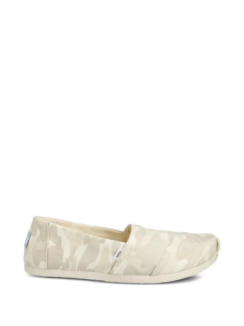 Toms camouflage-print espadrilles Neutrals 10017810