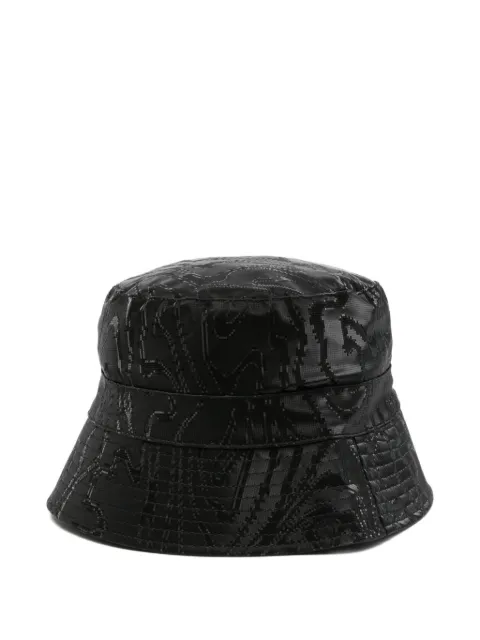 Rains patterned bucket hat Black RA20010