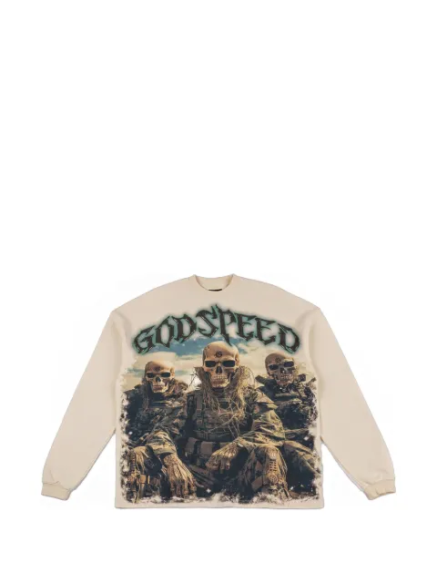 GODSPEED crew-neck sweatshirt Neutrals GS119