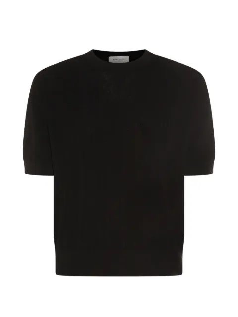 Piacenza Cashmere short-sleeve T-shirt Black M1150026001006999