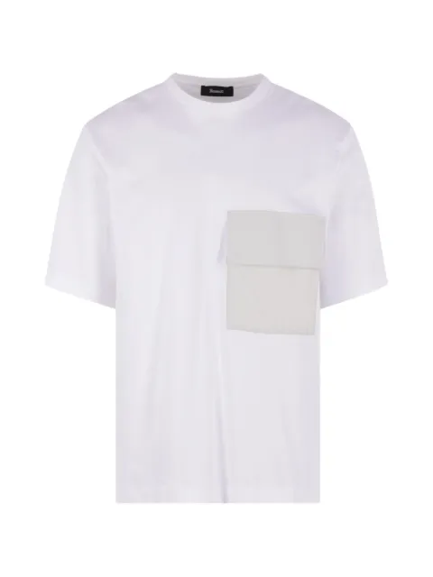 Laminar flap-pocket T-shirt White JG00072UL