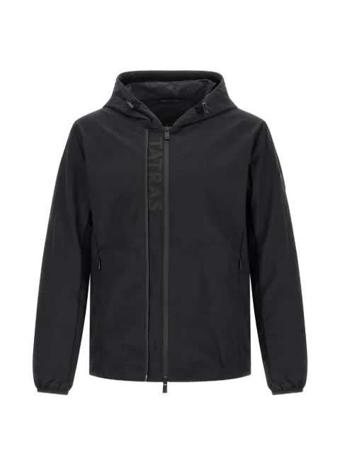 Tatras Audee hooded logo-print jacket Blue MCKZ0641033588015