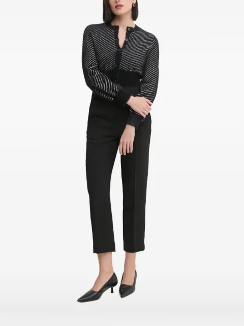 Sandro Ferrone striped cardigan Black S87YBEMAX