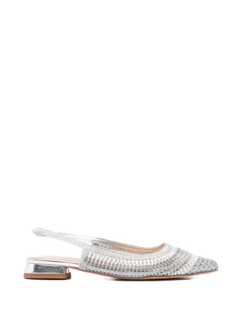KEYS woven pumps Silver K12040
