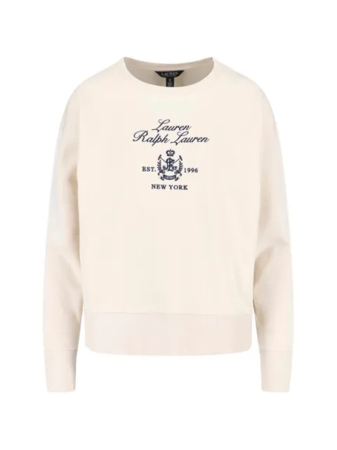 Lauren Ralph Lauren logo-print sweatshirt Neutrals 200P03726