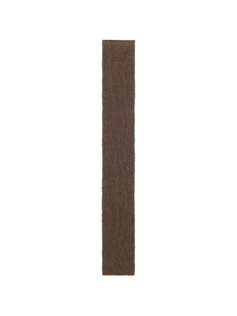 BOSS textured tie Brown 50563695
