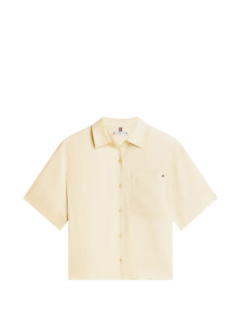 Tommy Hilfiger pocket short-sleeve shirt Neutrals WW0WW48925