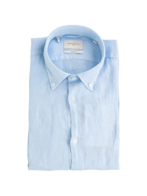 BROOKSFIELD button shirt Blue 202AS0760753A