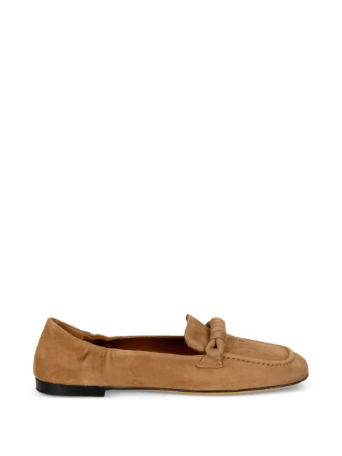 Pomme D´Or suede loafers Neutrals 1248CAMOSCIO7027